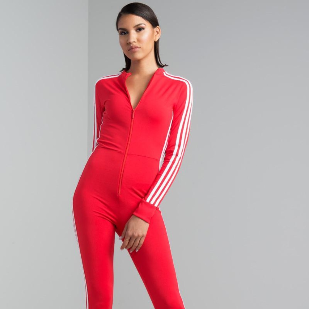 Blue Adidas Jumpsuit